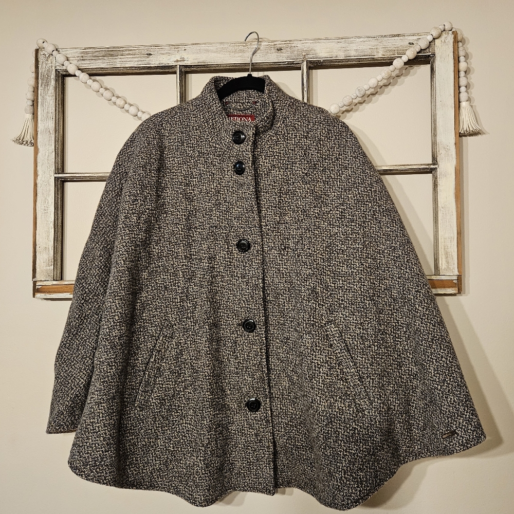Merona Poncho Cape Coat Jacket Women's L/XL